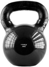 Zdjęcie Hms Kettlebell Żeliwny Pokryty Winylem Knv20 20Kg Czarny - Żagań