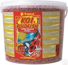 Zdjęcie Tropical Koi & Goldfish Super Colour Sticks wiadro 5l 650g - Wojkowice