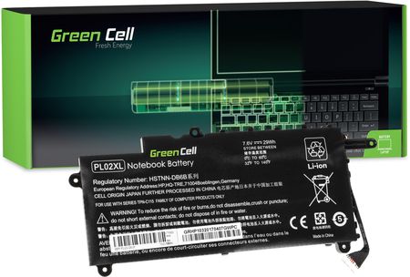 Green Cell Bateria PL02XL do HP Pavilion x360 11-N i HP x360 310 G1 (HP103)