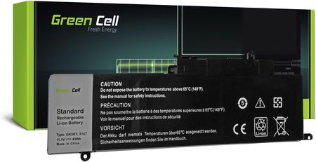 Green Cell Bateria GK5KY do Dell Inspiron 11 3147 3148 3152 3153 3157 3158 13 7347 7348 7352 7353 7359 15 7558 7568 (DE82)