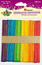 Zdjęcie Patyczki dekoracyjne MIX 114x10mm 100szt CRAFT-FUN - Dobczyce