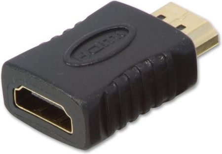 Lindy Przejściówka HDMI (gniazdo) na HDMI (wtyk) do switchy bez pinu CEC (LY41232)