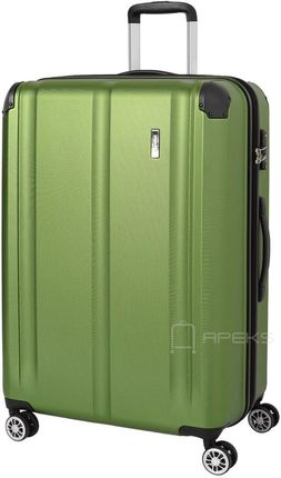 Travelite City duża walizka - zielony