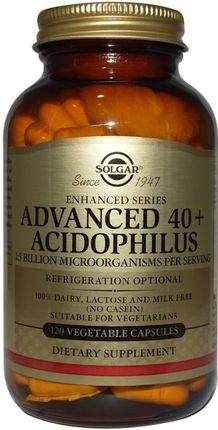 Solgar Advanced 40+ Acidophillus 120 kaps