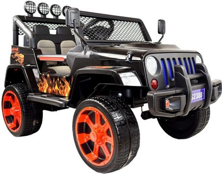 Super Toys Mega Jeep Sunshine Czarny (S2388)