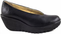 Czółenka Fly London YAZ BLACK MOUSSE
