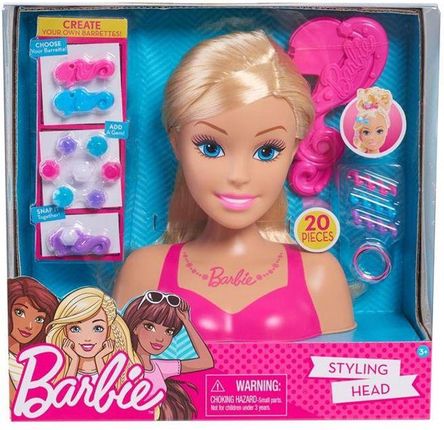 Just Play Głowa Do Stylizacji Barbie Blond 62535