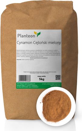 Planteon Cynamon Cejloński mielony 5kg