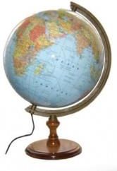 Globus polityczno-fizyczny podświetlany 320 mm