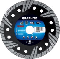 Zdjęcie GRAPHITE Tarcza diamentowa Turbo, 115x22mm, 57H625 - Krotoszyn