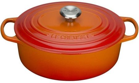 Le Creuset Lecreuset Brytfanna Żeliwna Emaliowana Signature 35 Cm 8,9 L Płomienna - zdjęcie 2