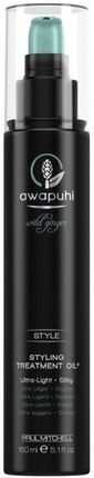 Paul Mitchell Awapuhi Styling Treatment Oil Ultra Light Serum Do Włosów 150 ml 