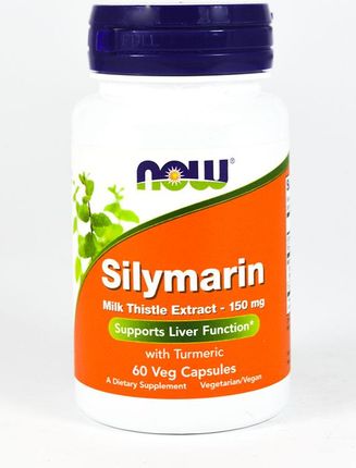 NOW Foods Silymarin Milk Thistle Extract 150mg 60 kaps