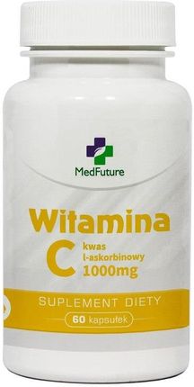 MedFuture Witamina C kwas l-askorbinowy 1000 mg kapsułki 60szt.