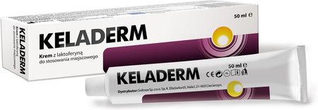 Keladerm krem z laktoferyną do stosowania miejscowego 50ml