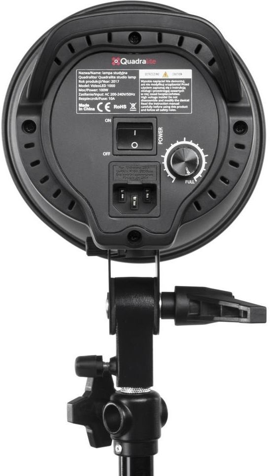 Quadralite VideoLED 1000 lampa światła ciągłego - zdjęcie 1 Quadralite VideoLED 1000 lampa światła ciągłego