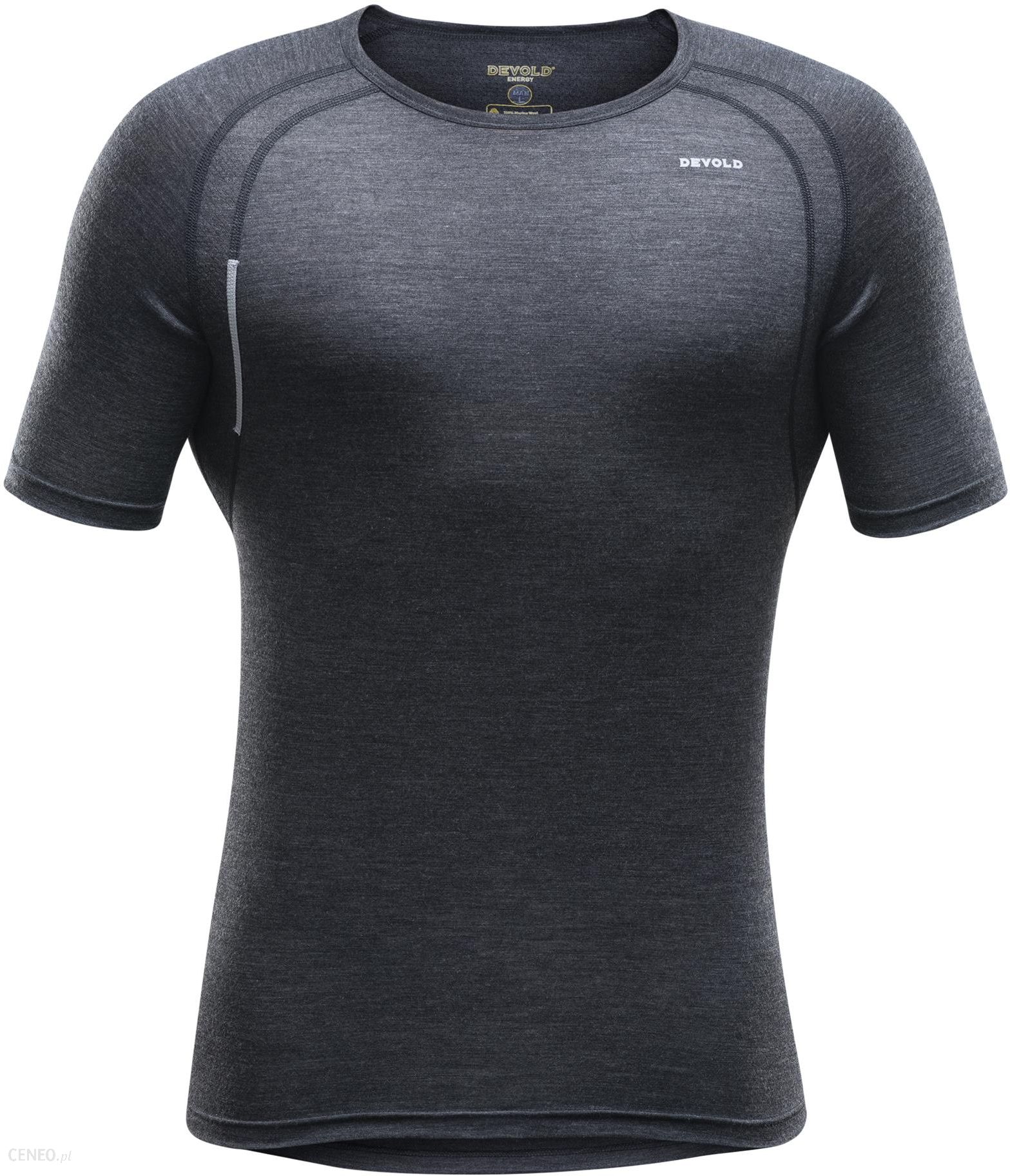 Devold Running T-Shirt Anthracite - Ceny i opinie - Ceneo.pl