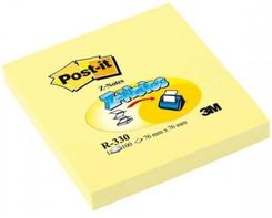 Zdjęcie Karteczki samoprzylepne Post-it Z-Notes żółte 76x76mm 100k - Wołów