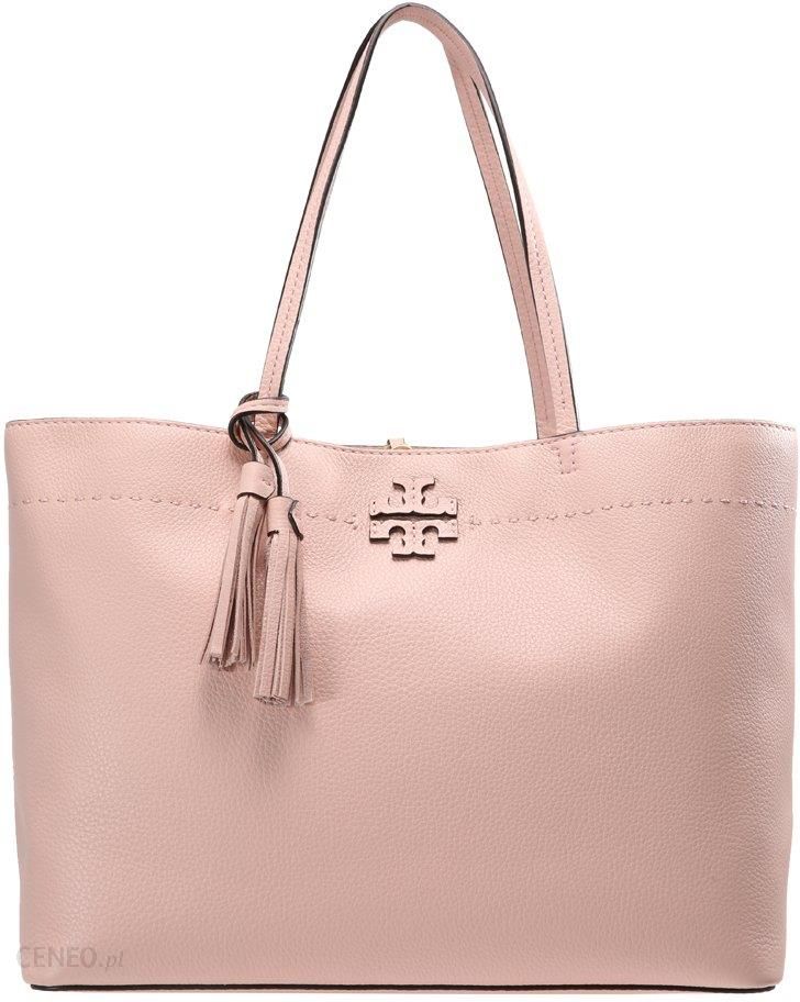 Tory Burch Twill Tory Tote - Coy Pink