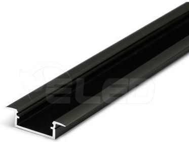 Topmet Profil Aluminiowy Led Begtin12 Czarny Anodowany Z Kloszem 2Mb (C8020021)