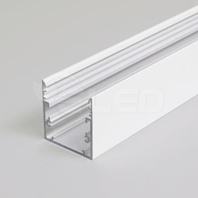 Topmet Profil Aluminiowy Led Phil53 Biały Malowany Z Kloszem 1Mb (63520001)