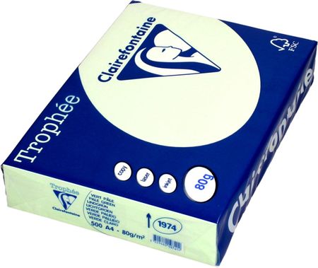 Papier xero A4 jasny zielony 80 g 1 ryza