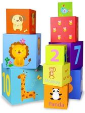 Zdjęcie Classic World Piramida Klocków Zwierzęta (Cl3567) - Brzeszcze