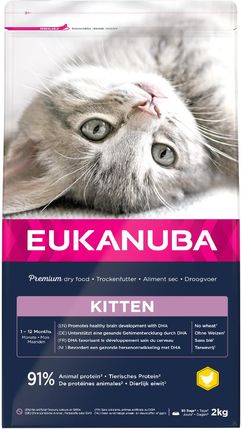 Eukanuba Kitten dla rosnących kociąt 2kg