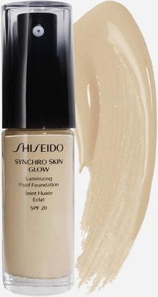 Shiseido Synchro Skin Glow podkład rozjaśniający SPF 20 Golden 2 30ml