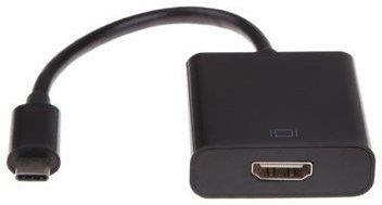 Gembird USB-C HDMI 0.15m Czarny (A-CM-HDMIF-01) 