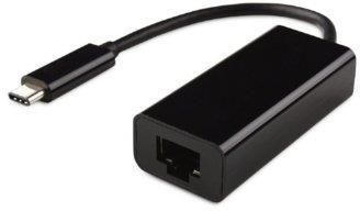 Gembird USB-C do LAN Gigabit czarny (A-CM-LAN-01) 