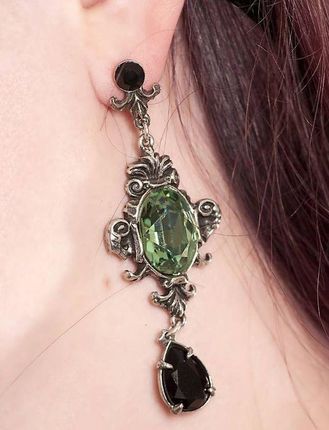 Alchemy Gothic Queen Of The Night Para E273 Kolczyki - Ceny i 