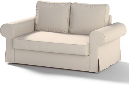 Dekoria Pokrowiec na sofę Backabro 2-osobową rozkładaną, kremowa biel, sofa Backabro 2-osobowa rozkładana, Etna