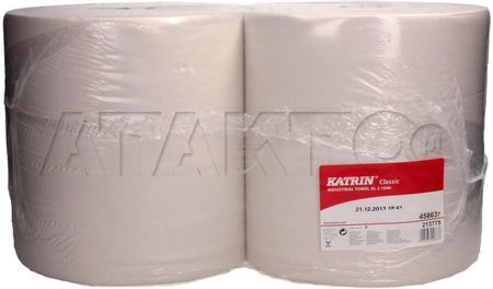 Czyściwo papierowe przemysłowe 2w białe KatrinClassicXL (2)