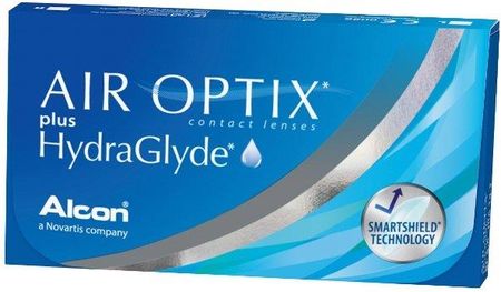 Air Optix Plus HydraGlyde soczewki miesięczne -6,50 3szt