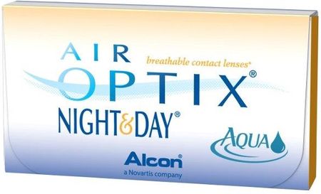 Air Optix Night & Day Aqua soczewki miesięczne -3,75 3szt