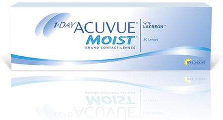 Acuvue 1 Day Moist soczewki jednodniowe +6,00 krzywizna 8,5 30szt