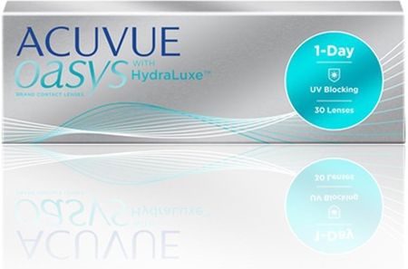 Acuvue Oasys 1 Day HydraLuxe soczewki jednodniowe -1,75 krzywizna 8,5 30szt