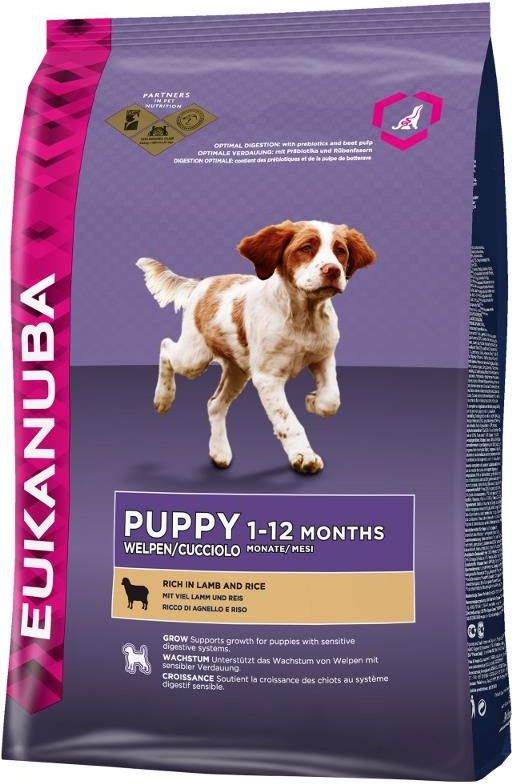 Karma Eukanuba Puppy Lamb & Rice 2,5 kg Ceny i opinie Ceneo.pl