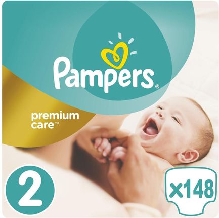 Pampers Pieluchy Premium Care MB rozmiar 2, 148 pieluszek