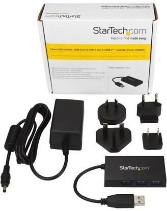 StarTech HUB USB 4-porty (HB30A3A1CSFS)
