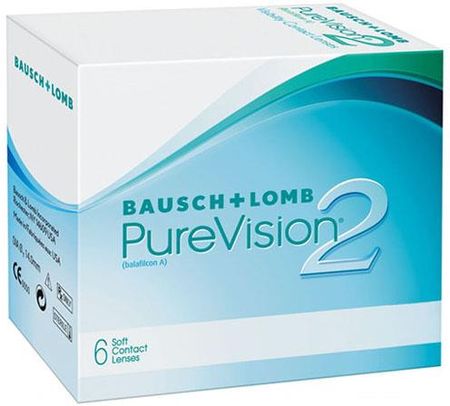 PureVision2 soczewki miesięczne -9,50 krzywizna 8,6 6szt