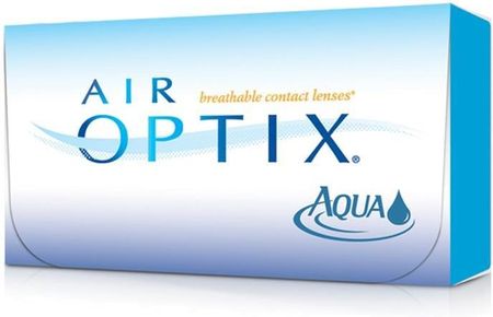 Air Optix Aqua soczewki miesięczne +5,75 krzywizna 8,6 6szt