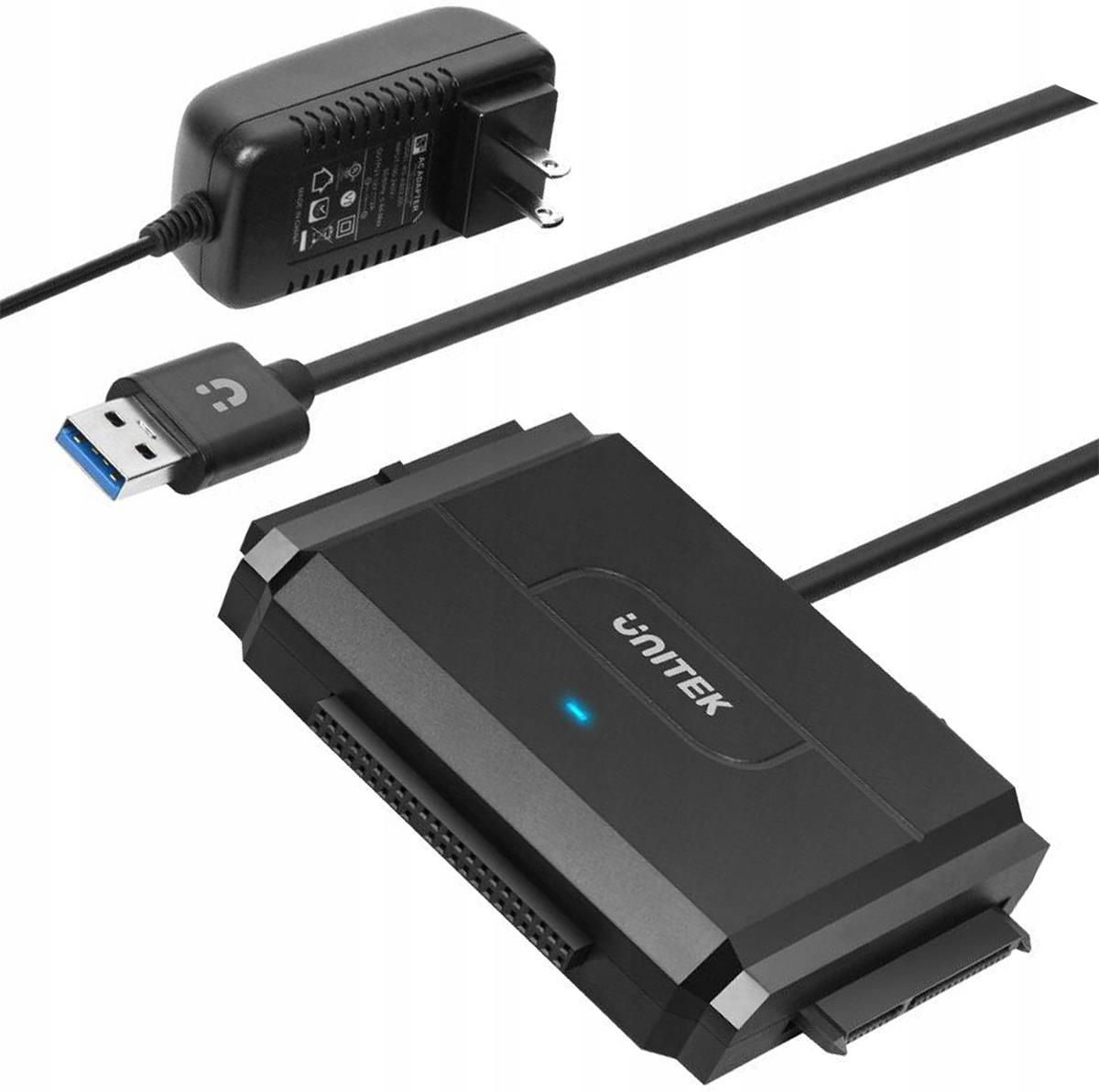 Unitek Unitek Y-3324 mostek USB 3.0 do SATA II i IDE - Y-3324 - zdjęcie 3 Unitek Unitek Y-3324 mostek USB 3.0 do SATA II i IDE - Y-3324