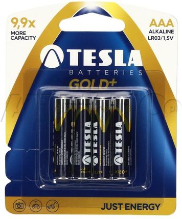 Tesla Gold+ LR03 AAA 4szt (EM5021)