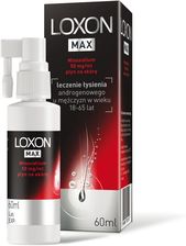 jakie Nutrikosmetyki i leki dermatologiczne wybrać - Loxon MAX płyn na skórę głowy 60ml