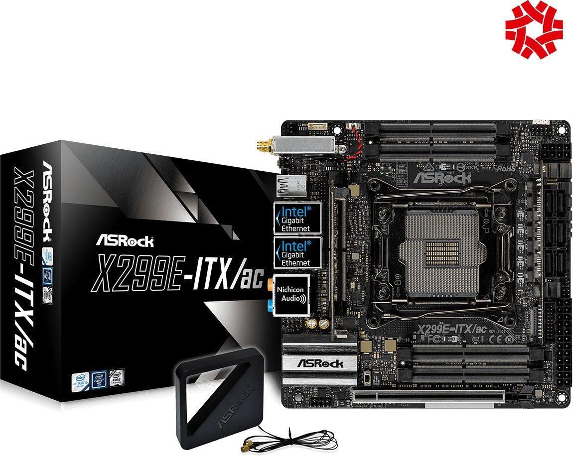 Asrock x299e itx ac обзор