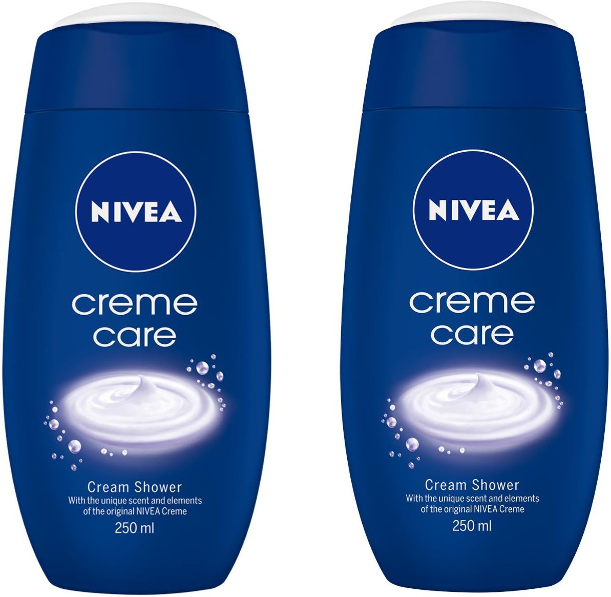 Nivea żel pod prysznic Creme Care 2x250ml Opinie i ceny na Ceneo.pl