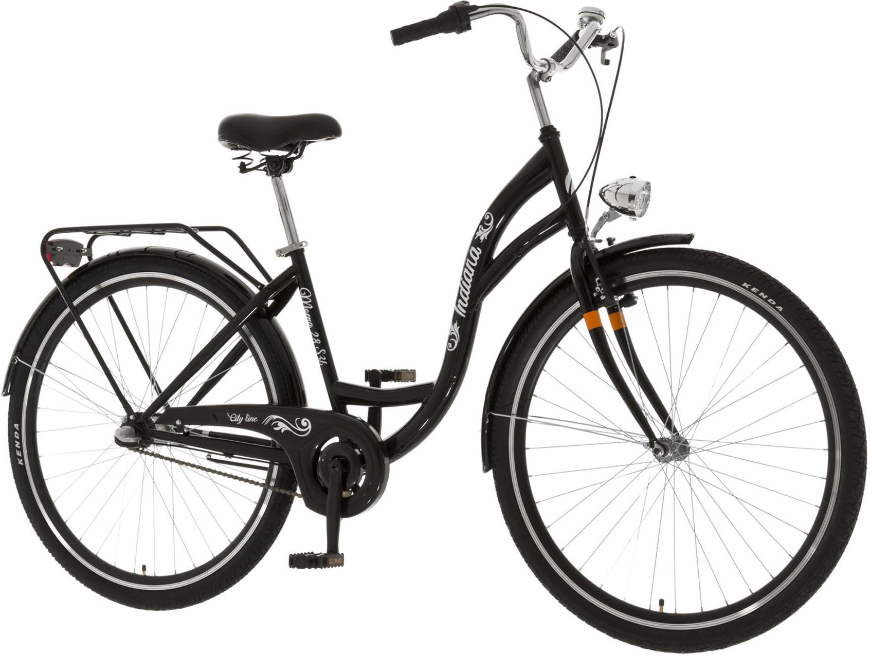 Indiana Moena S3B Czarny Połysk 2018 Rowery Miejskie Damskie Ceny i