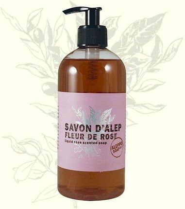 Tade mydło aleppo w płynie 12% oleju laurowego zapach dzikiej róży 500ml 